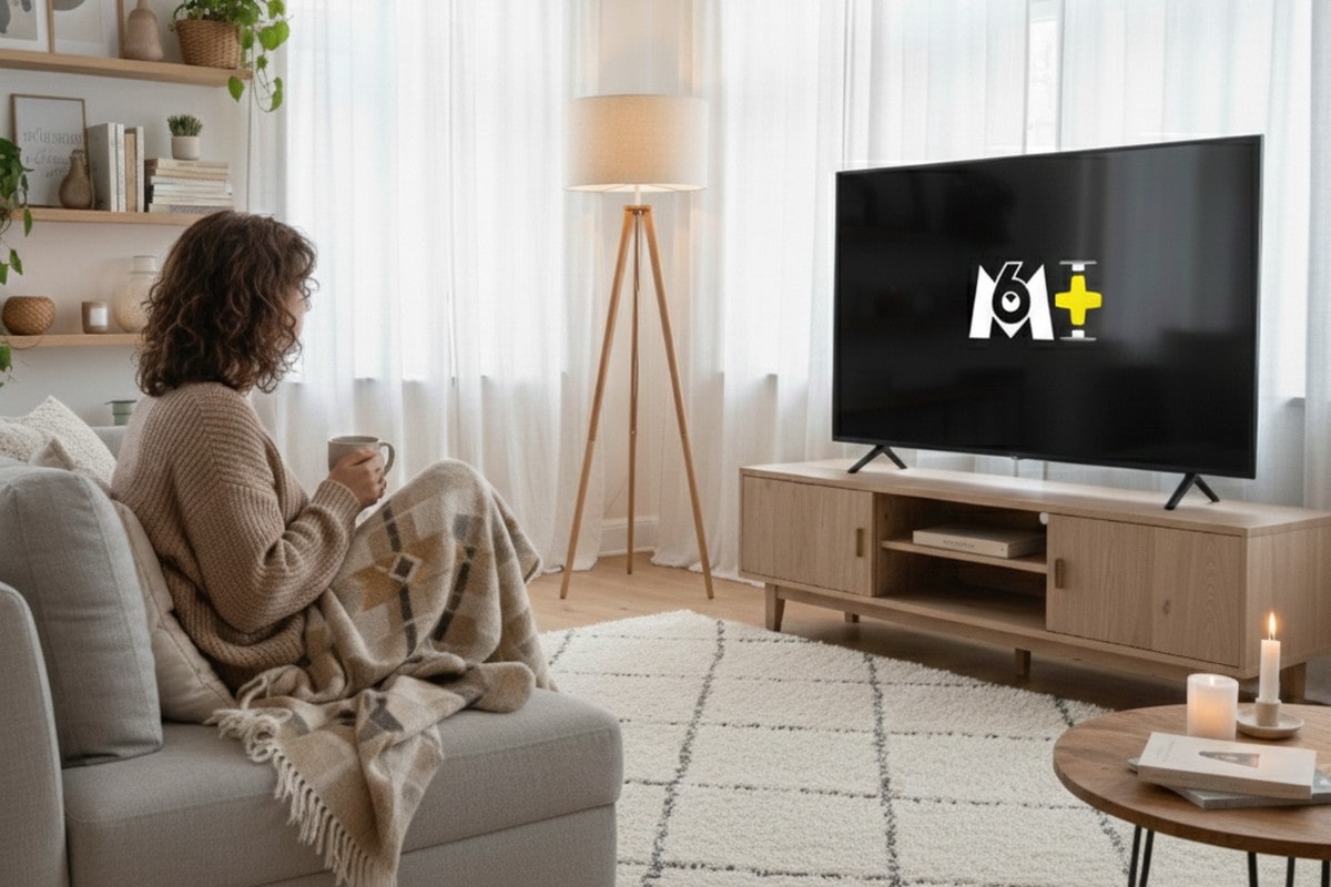 L'application M6+ à la télévision.